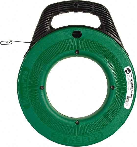 Greenlee FTS438-240 240 Ft. Long x 1/8 Inch Wide, Steel Fish Tape 