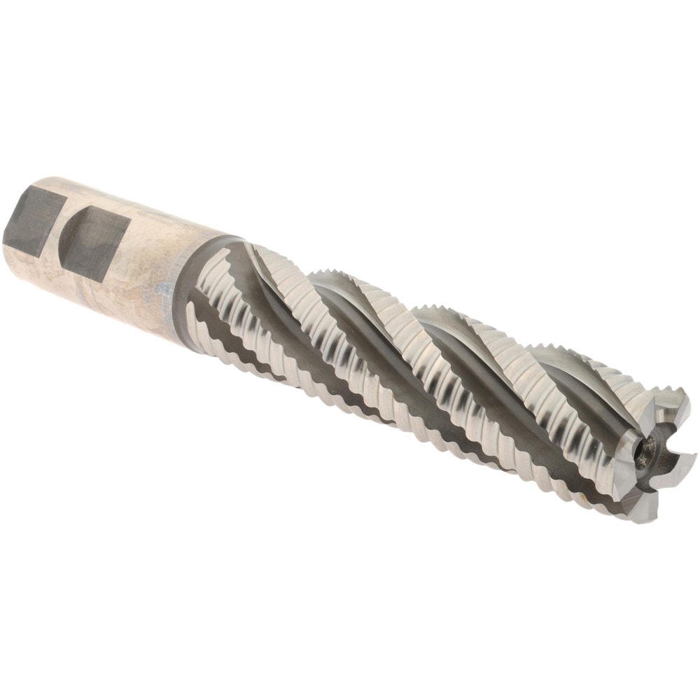 Hertel 91191932 Square End Mill: 7/8 Dia, 3-1/2 LOC, 7/8 Shank Dia, 5-3/4 OAL, 5 Flutes, Cobalt Image