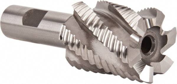 Hertel 91192005 Square End Mill: 1-1/2 Dia, 2 LOC, 3/4 Shank Dia, 4-1/4 OAL, 6 Flutes, Cobalt Image