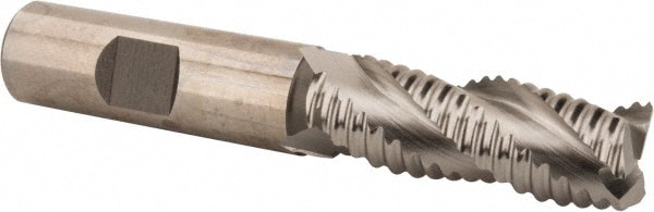 Hertel 91192195 Square End Mill: 5/8 Dia, 1-5/8 LOC, 5/8 Shank Dia, 3-3/4 OAL, 3 Flutes, Cobalt Image