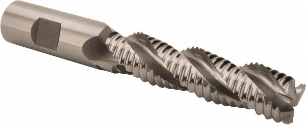 Hertel 91192237 Square End Mill: 3/4 Dia, 3 LOC, 3/4 Shank Dia, 5-1/4 OAL, 3 Flutes, Cobalt Image