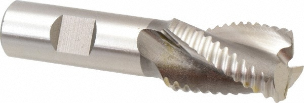 Hertel 91192278 Square End Mill: 1 Dia, 1-1/2 LOC, 3/4 Shank Dia, 3-3/4 OAL, 3 Flutes, Cobalt Image