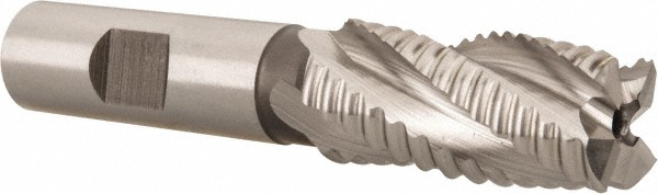 Hertel 91192484 Square End Mill: 3/4 Dia, 1-5/8 LOC, 5/8 Shank Dia, 3-3/4 OAL, 4 Flutes, Cobalt Image