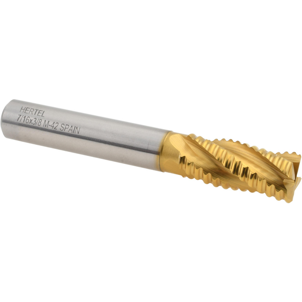 Hertel - Roughing End Mill: 7/16