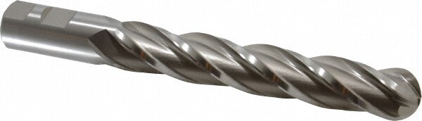 2/" LOC 1 1//4/" Dia M42//Cobalt 6 Flute End mill Ball