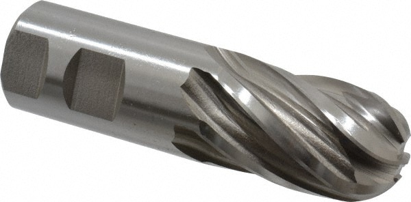 Hertel E2020903 Ball End Mill: 1.25" Dia, 2" LOC, 6 Flute, Cobalt Image