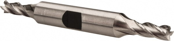 Hertel E2053014 Square End Mill: 7/32 Dia, 9/16 LOC, 3/8 Shank Dia, 3-1/4 OAL, 4 Flutes, Cobalt Image