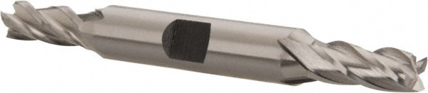 Hertel E2053018 Square End Mill: 9/32 Dia, 11/16 LOC, 3/8 Shank Dia, 3-3/8 OAL, 4 Flutes, Cobalt Image