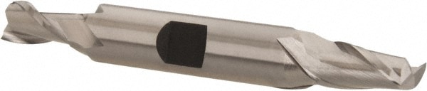 Hertel E2050018 Square End Mill: 9/32 Dia, 9/16 LOC, 3/8 Shank Dia, 3-1/8 OAL, 2 Flutes, Cobalt Image