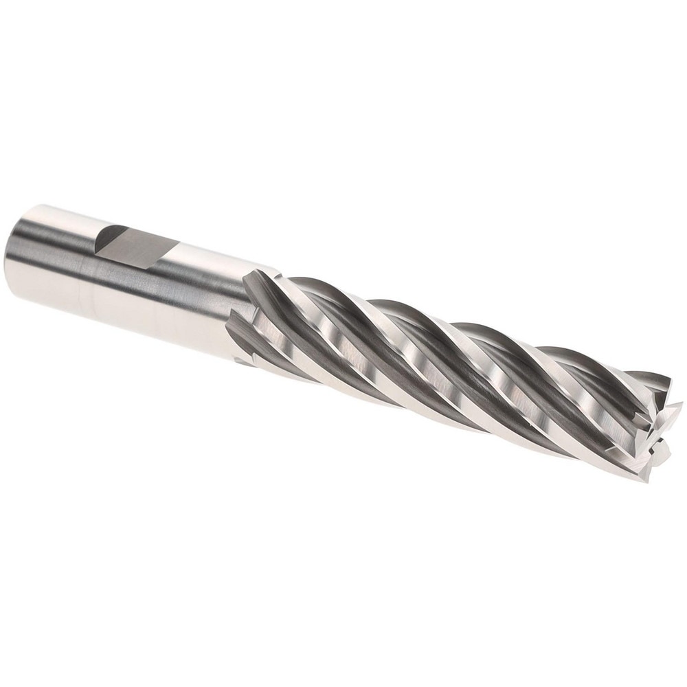 Hertel E2162048 Square End Mill: 3/4" Dia, 6 Flutes, 3" LOC, Cobalt, 30 ° Helix Image