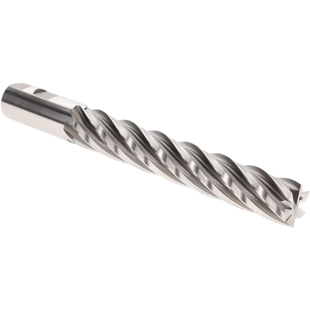 Hertel E2175064 Square End Mill: 1" Dia, 6 Flutes, 6" LOC, Cobalt, 30 ° Helix Image