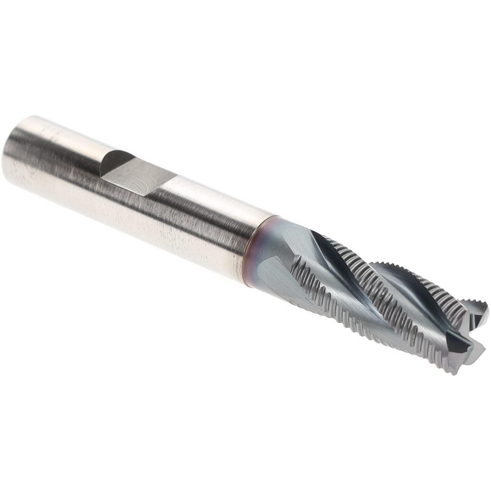 Hertel 91196725 Square End Mill: 10 mm Dia, 4 Flutes, 22 mm LOC, Cobalt, 30 ° Helix Image