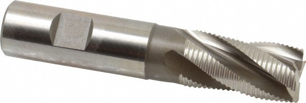 Hertel 91197632 Square End Mill: 0.7874 Dia, 1.4961 LOC, 4 Flutes, Cobalt Image