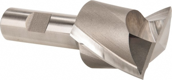 Hertel GG99914126 Square End Mill: 1-3/4 Dia, 1-5/8 LOC, 3/4 Shank Dia, 3-7/8 OAL, 2 Flutes, High Speed Steel Image