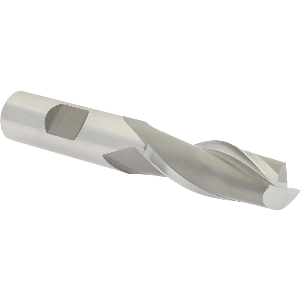 Hertel GC99914157 Square End Mill: 5/8 Dia, 1-5/8 LOC, 5/8 Shank Dia, 3-3/4 OAL, 2 Flutes, High Speed Steel Image