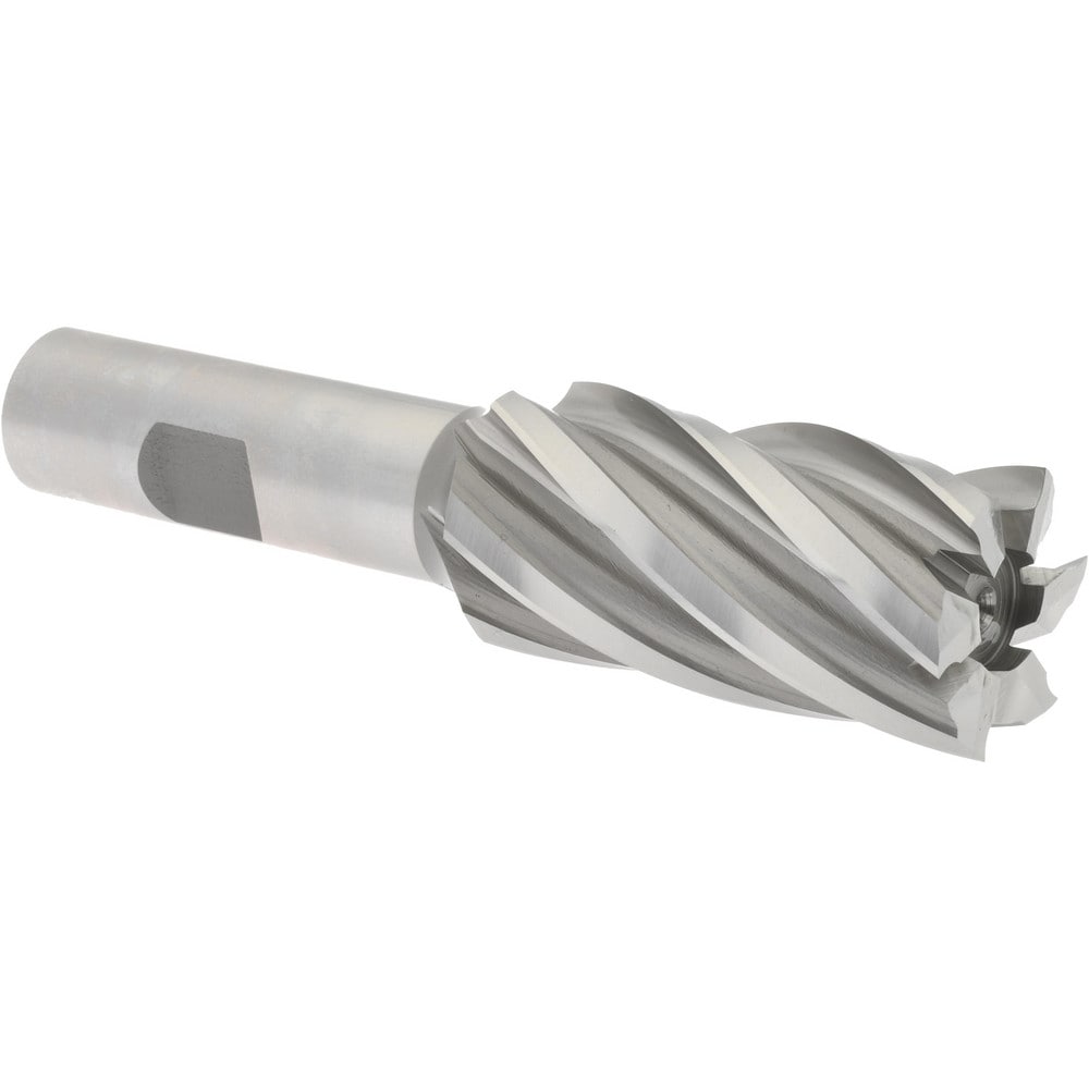 Hertel GG032060 Square End Mill: 15/16 Dia, 1-7/8 LOC, 5/8 Shank Dia, 4 OAL, 6 Flutes, High Speed Steel Image