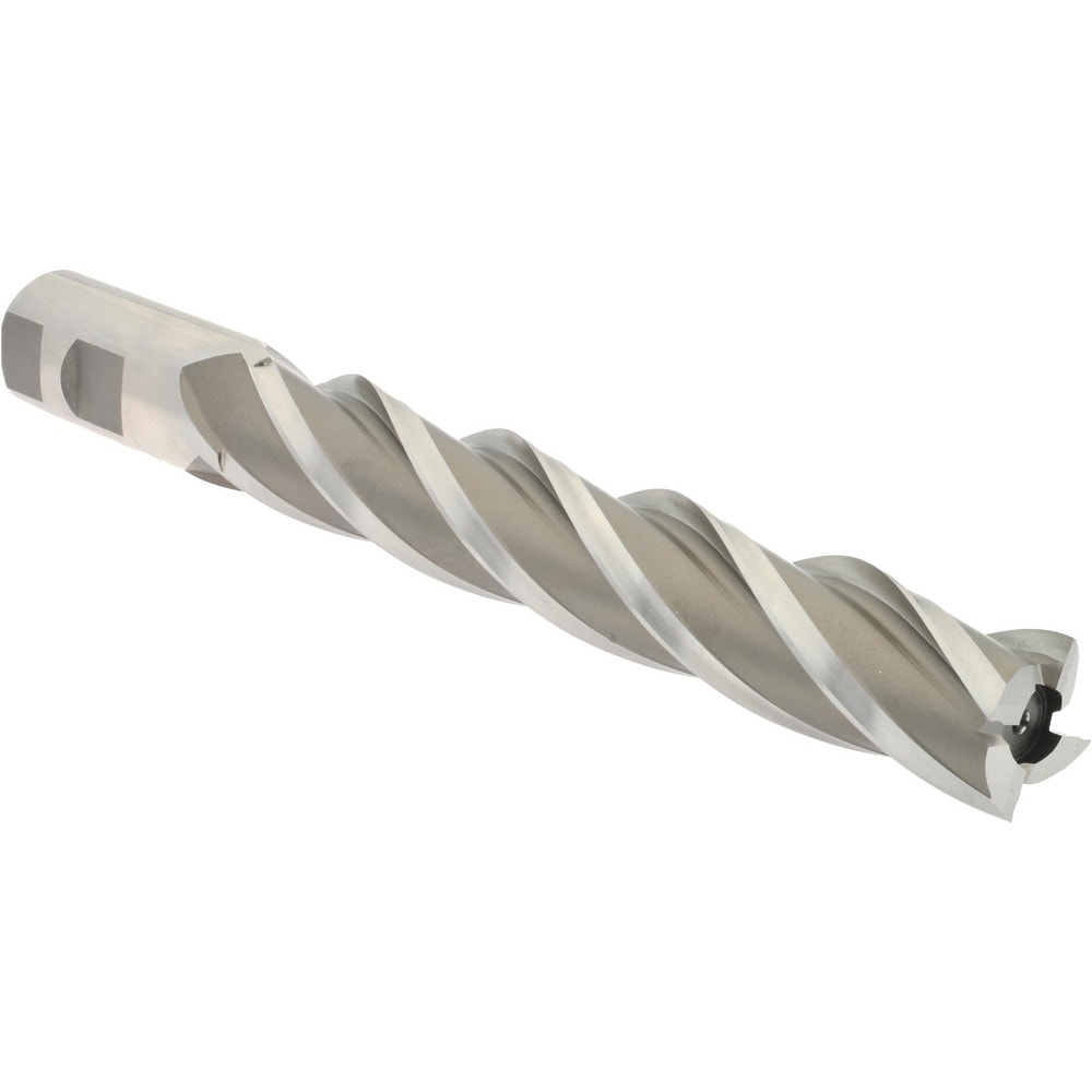 Hertel GG036064 Square End Mill: 1 Dia, 6 LOC, 1 Shank Dia, 8-1/2 OAL, 4 Flutes, High Speed Steel Image