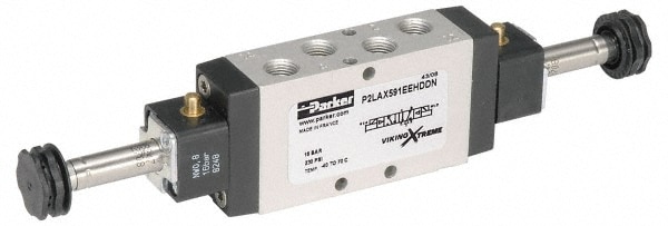 Parker P2LAX591EEHDDN Solenoid Valve: 2-Position, 1/8" Port Image