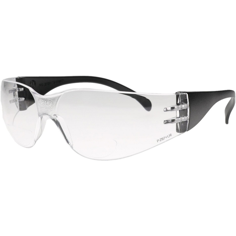 Safety Magnifying PRO-SAFE - Magnifying Safety Glasses: 1.50, Clear Lenses, Scratch ...