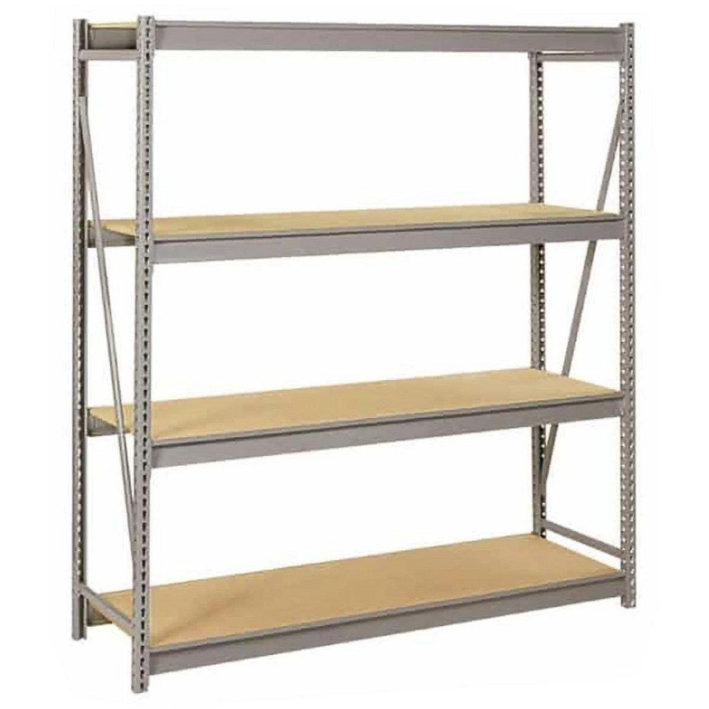 Jumbo Rack Storage Lyon - Bulk Storage Rack: 1,650 lb per Shelf, 4 Shelves | MSC Direct