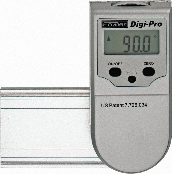 Fowler 360° Measuring Range, Base Digital Protractor