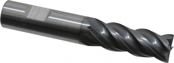 Niagara Cutter 17004141 Corner Radius End Mill: 1/2" Dia, 1-1/4" LOC, 0.03" Radius, 4 Flutes, Solid Carbide Image