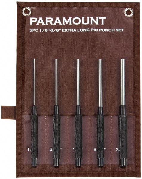 Paramount PAR-LPP5SETP Pin Punch Set: 5 Pc 