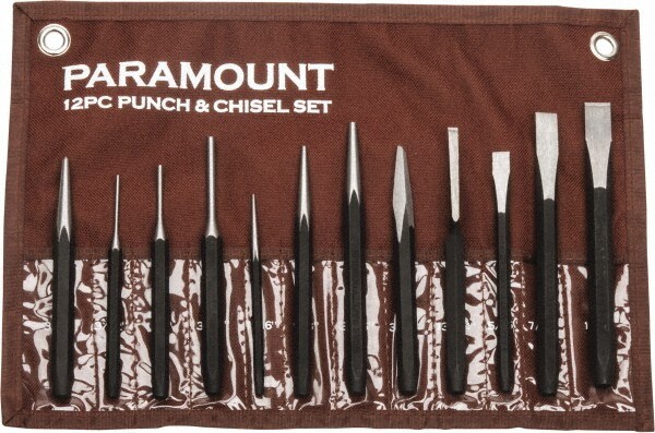 12 Piece Punch & Chisel Set