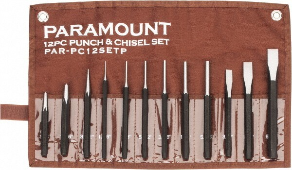 12 Piece Punch & Chisel Set