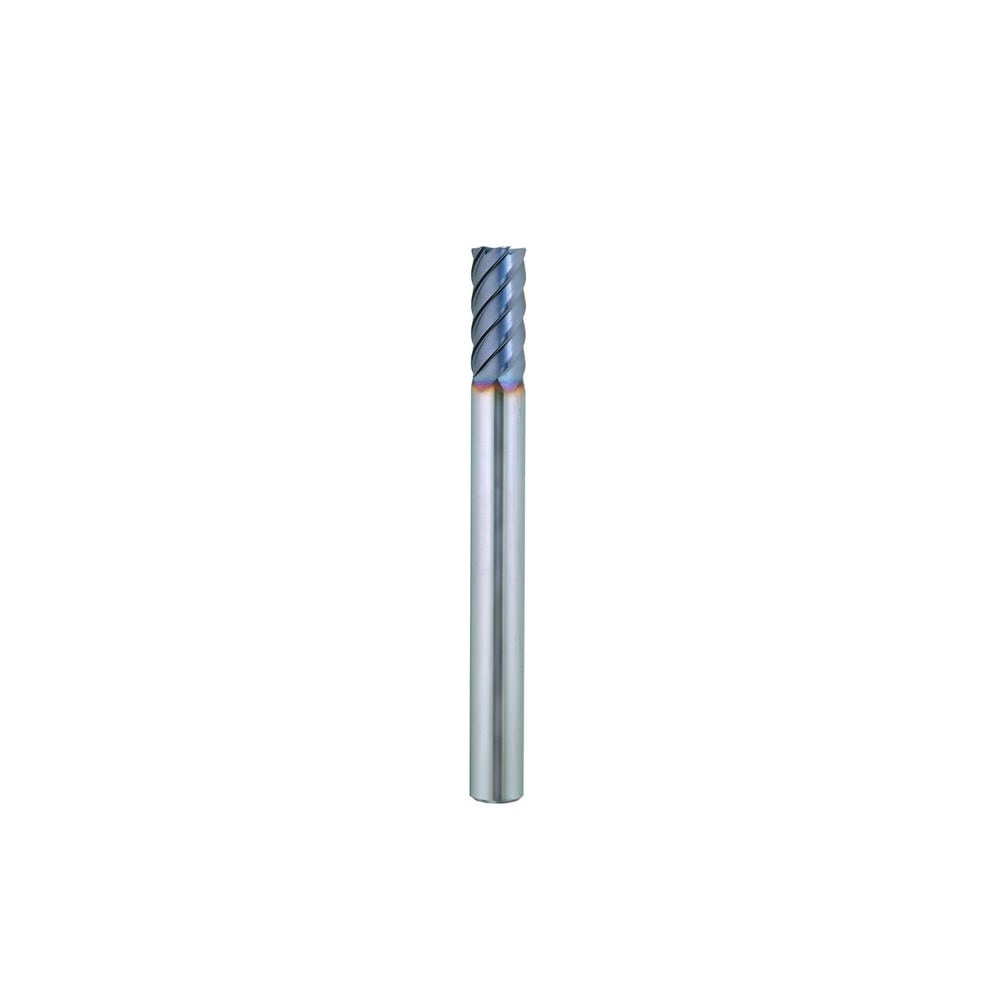 Niagara Cutter 17004779 Square End Mill: 1/2 Dia, 1-1/8 LOC, 1/2 Shank Dia, 4 OAL, 6 Flutes, Solid Carbide 