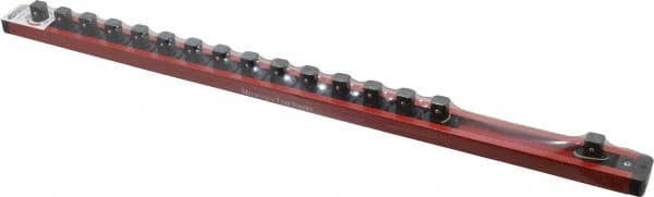 16 Piece Capacity Magnetic Locking Socket Holder