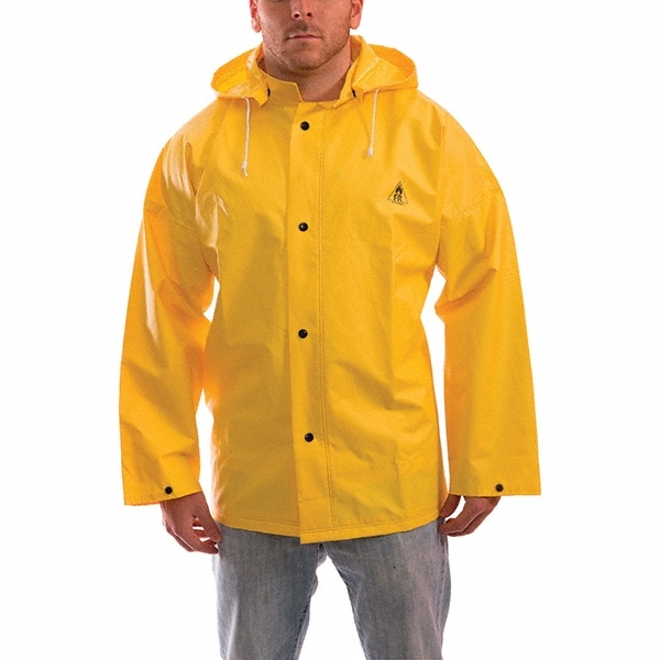 Flame Resistant/Retardant Jacket: Size Medium, Polyester, Zipper Closure