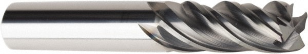 American Tool Service 642-3750-020 Corner Radius End Mill: 3/8" Dia, 1-1/4" LOC, 0.02" Radius, 4 Flutes, Solid Carbide Image