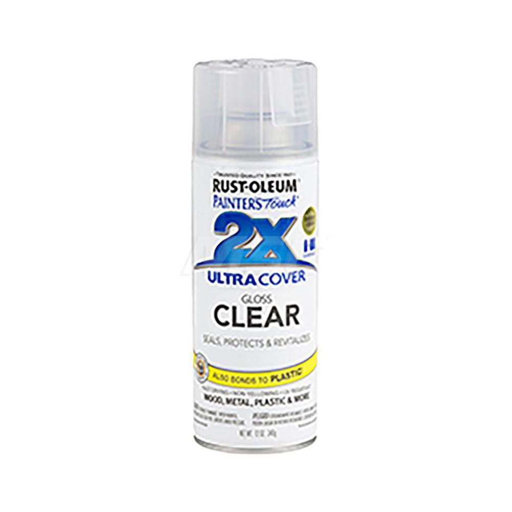 RustOleum Clear, Gloss, Enamel Spray Paint 91421867 MSC