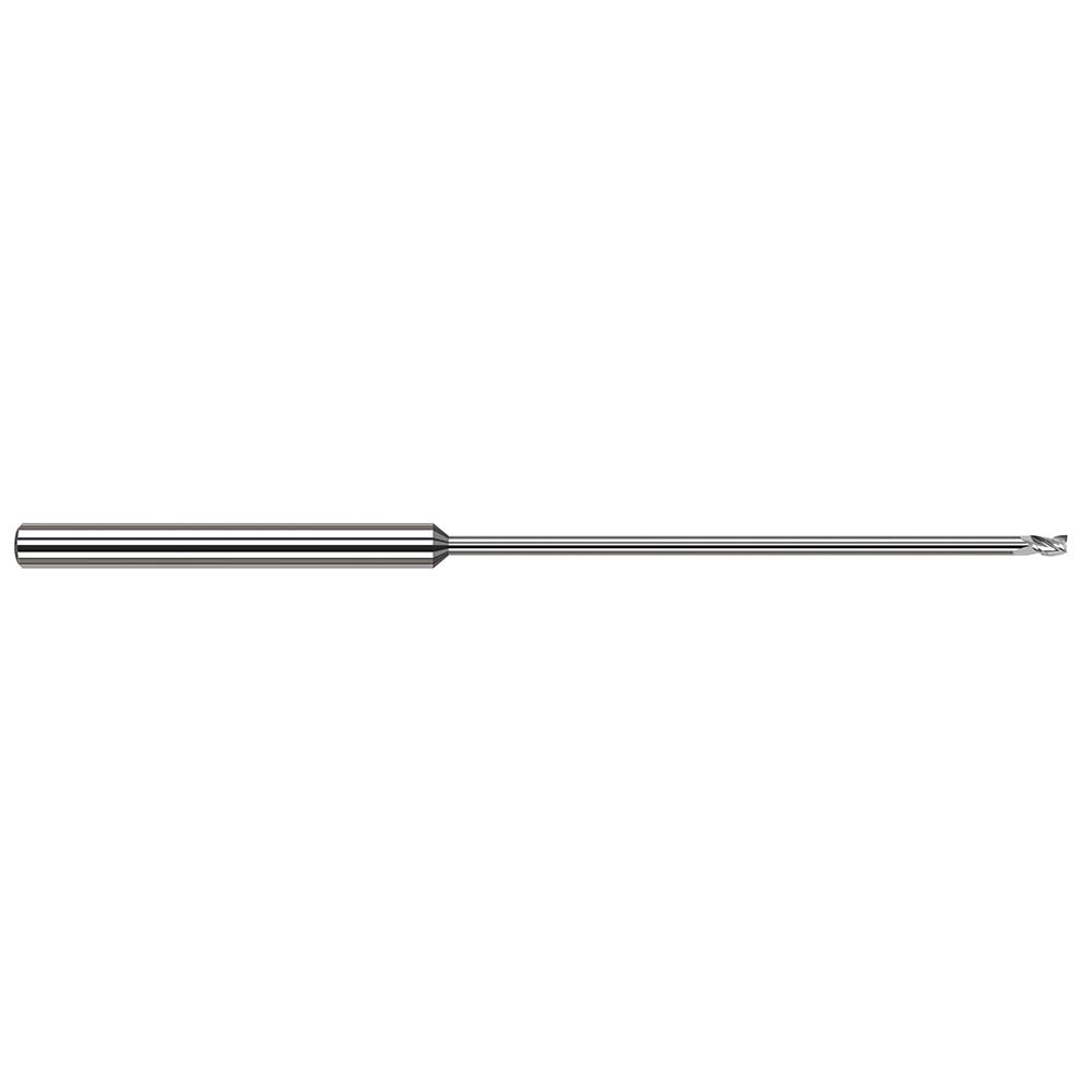 Harvey Tool 972062 Square End Mill: 1/16 Dia, 3/32 LOC, 1/8 Shank Dia, 3 OAL, 3 Flutes, Solid Carbide Image