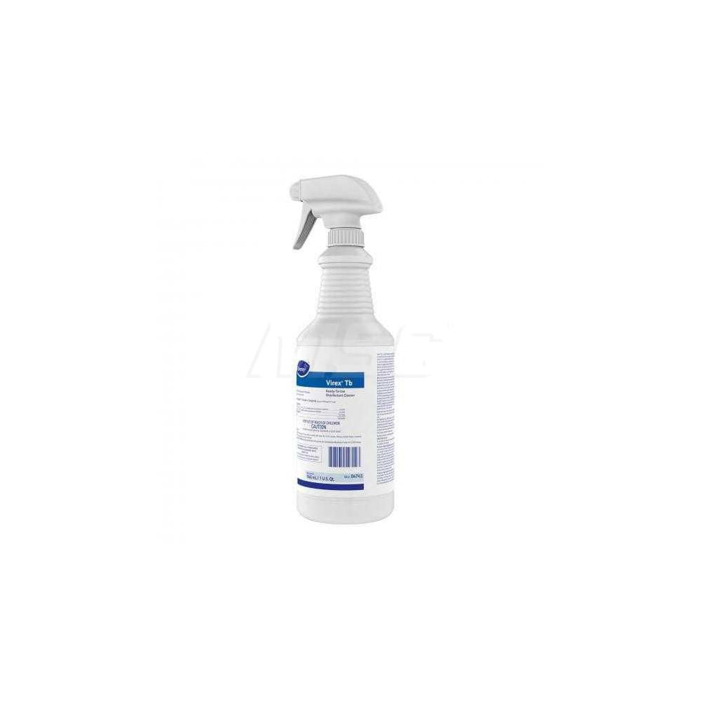 Diversey - Virex Tb Ready-to-Use Disinfectant Cleaner, 32 oz, RTU, 12 ...