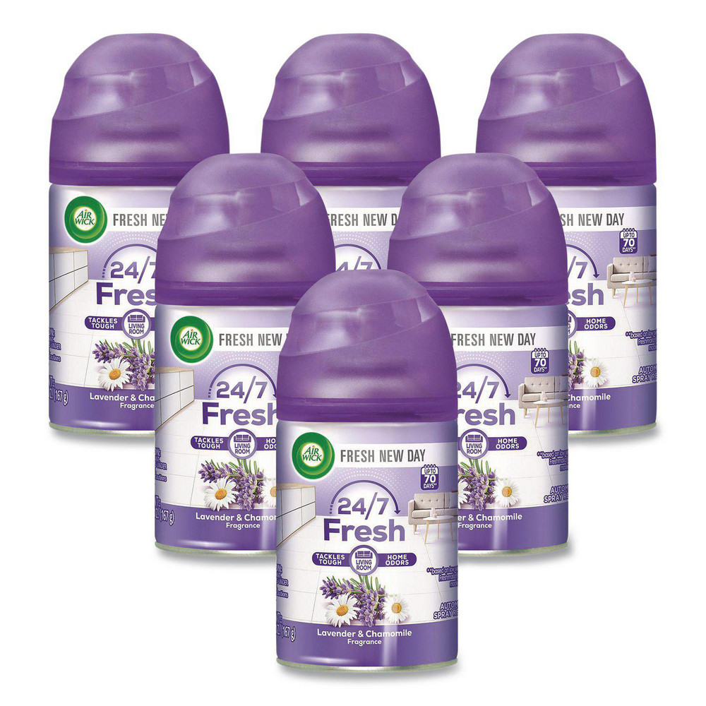 Air Wick Freshmatic Ultra Automatic Spray Refill LavenderChamomile 589 oz Aerosol Spray 6Carton Lavender Scent Use w Air Wick Automatic Air Wick Freshmatic Ultra Automatic Spray Refill LavenderChamomile 589 oz Aerosol Spray 6Carton Lavender Scent Use w Air Wick Automatic
