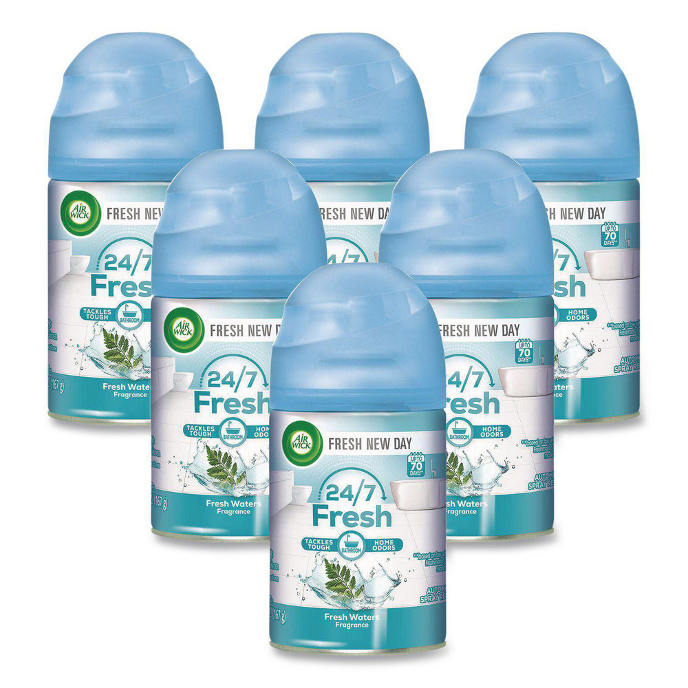 Air Wick Freshmatic Ultra Automatic Spray Refill Fresh Waters 589 oz Aerosol Spray 6Carton Fresh Waters Scent Use w Air Wick Freshmatic Air Wick Freshmatic Ultra Automatic Spray Refill Fresh Waters 589 oz Aerosol Spray 6Carton Fresh Waters Scent Use w Air Wick Freshmatic