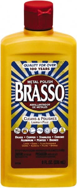 Brasso Multi-Purpose Metal Polish, 8 Ounce