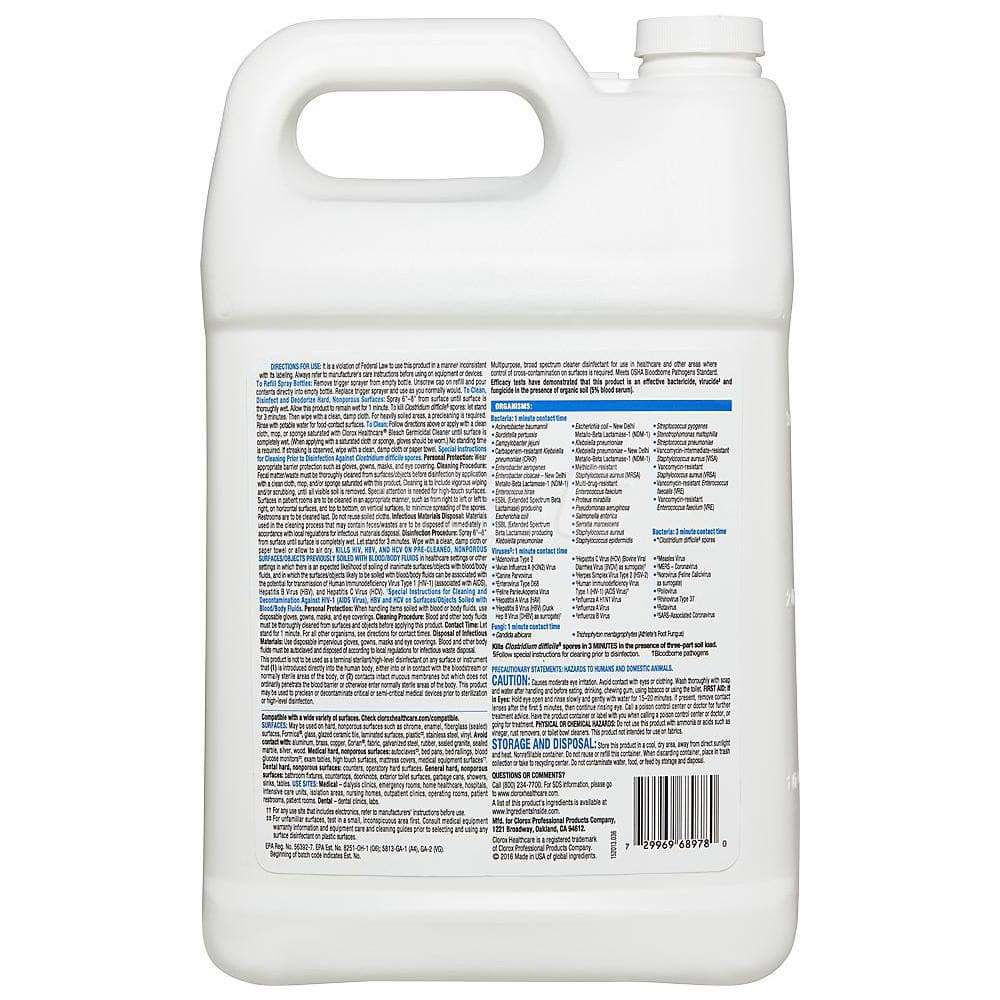 Splash - Case of 6 (1) Gal Bottles Bleach - 16979221 - MSC Industrial Supply