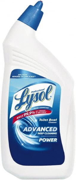 Lysol RAC74278CT Case of (12) 32 oz Bottles Liquid Toilet Bowl Cleaner 