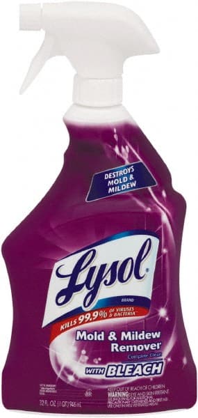 Lysol RAC78915 Case of (12) 32 oz Spray Bottles Liquid Bathroom Cleaner 