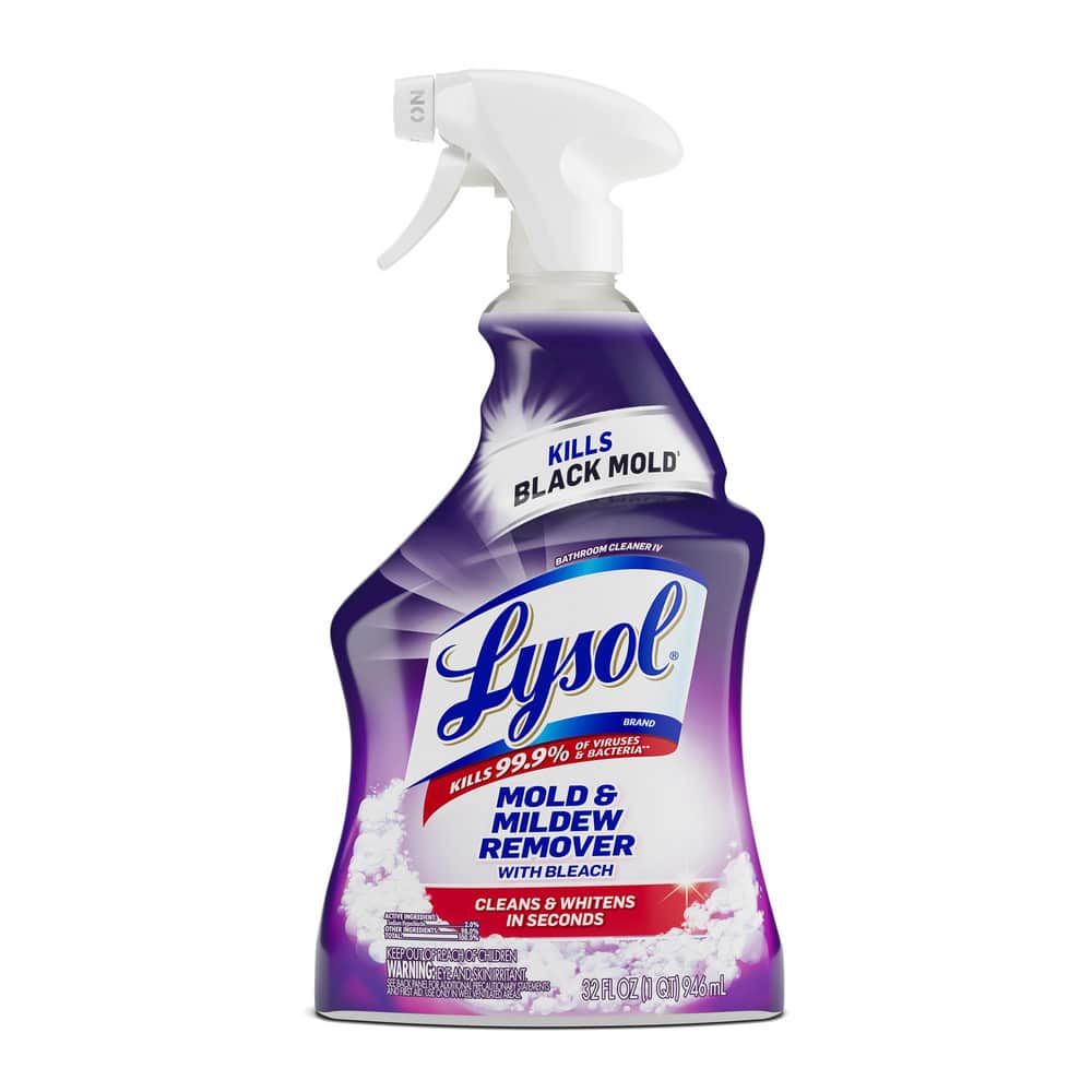 Lysol - Case of (12) 32 oz Spray Bottles Liquid Bathroom Cleaner - 91511246  - MSC Industrial Supply