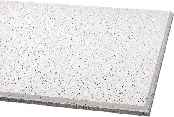 Armstrong World BP1732N Ceiling Tile: 0.55 NRCR, Acoustic Wet-Formed Mineral Fiber 