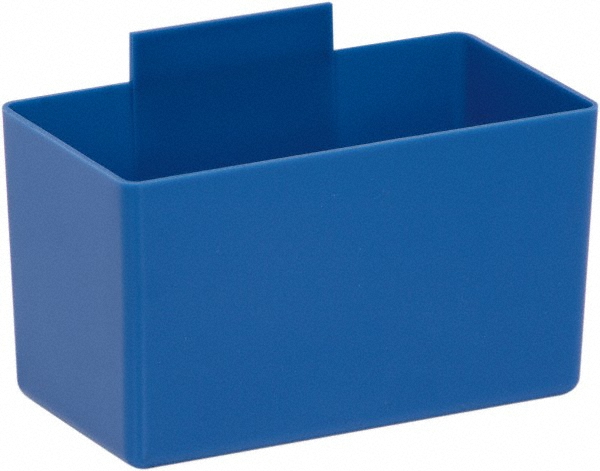 Bin Cup: Use with All Bins, Blue - 2.8" Wide, 3" High, Polypropylene