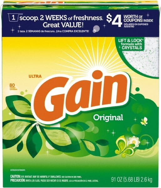 Gain PGC84910 Laundry Detergent: Powder, 91 oz 