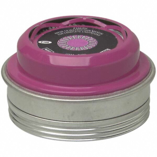 1 6-Piece Organic Vapor & Particulates Iodine Vapor/P100 Particulate Filter Cartridge/Filter Combination