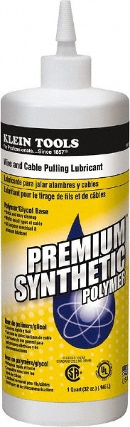 Klein Tools 51010 Premium Synthetic Wax Cable Pulling Lube, 0.25 gal