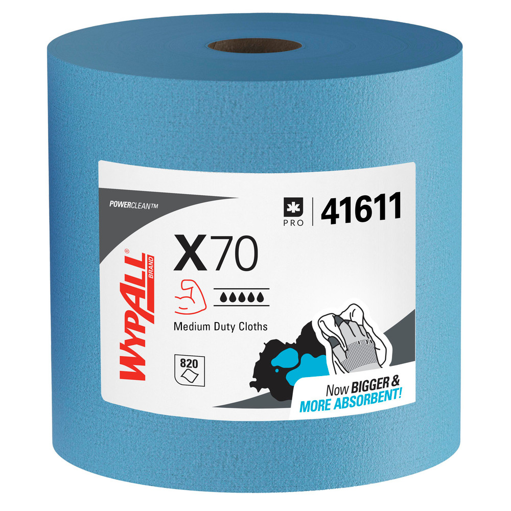 WypAll - PowerClean™ x80 Heavy Duty Cloths (41043), Jumbo Roll