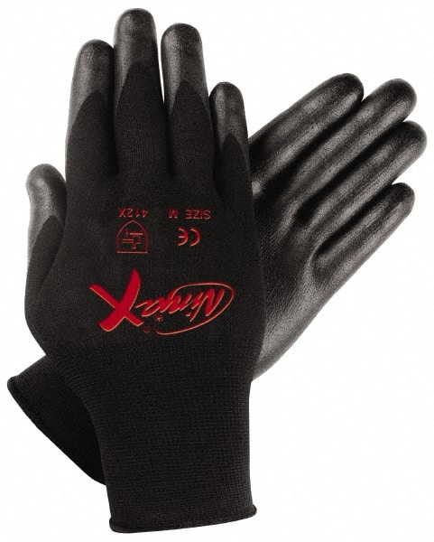 MCR SAFETY N9674M General Purpose Work Gloves: Medium, Nitrile Coated, Nylon 